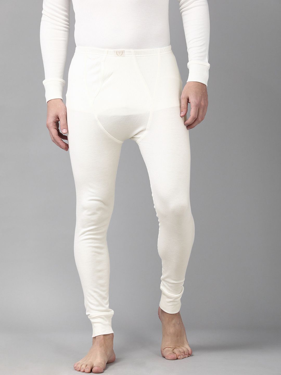 van heusen innerwear Van Heusen Men White Solid Warmtech Extra Warm Thermal Bottom-picture-32