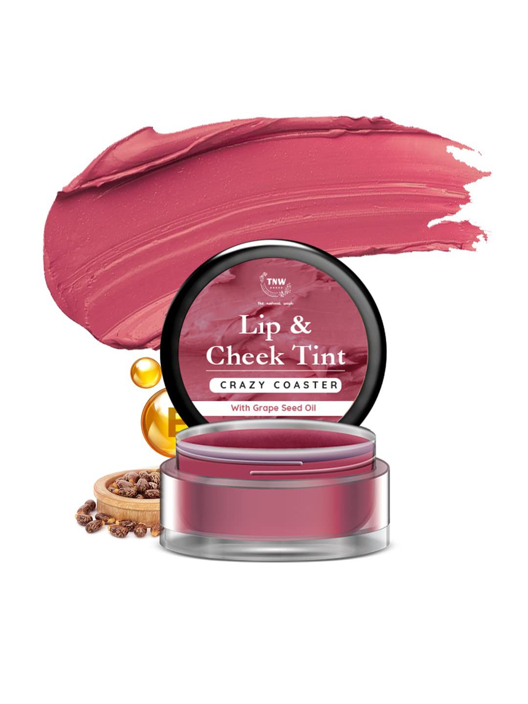 TNW the natural wash Brown Lip and Cheek Tint - Crazy Coaster-image-43