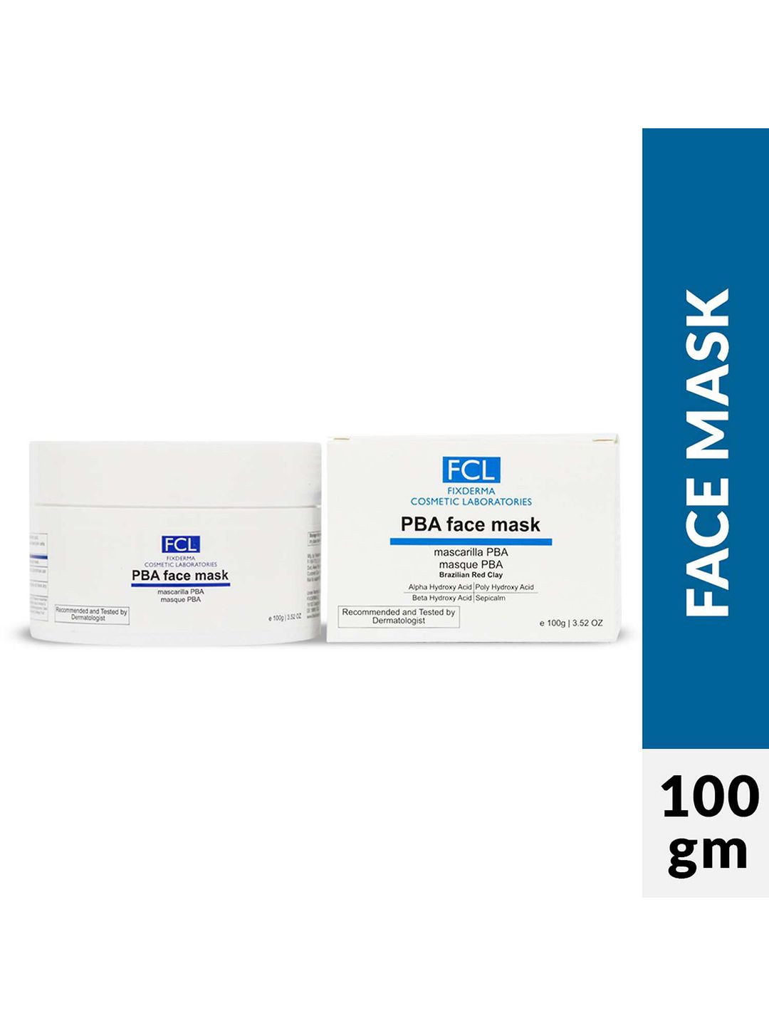 FIXDERMA COSMETIC LABORATORIES Non-Comedogenic PHA-BHA-AHA Face Pack - 100g-image-44