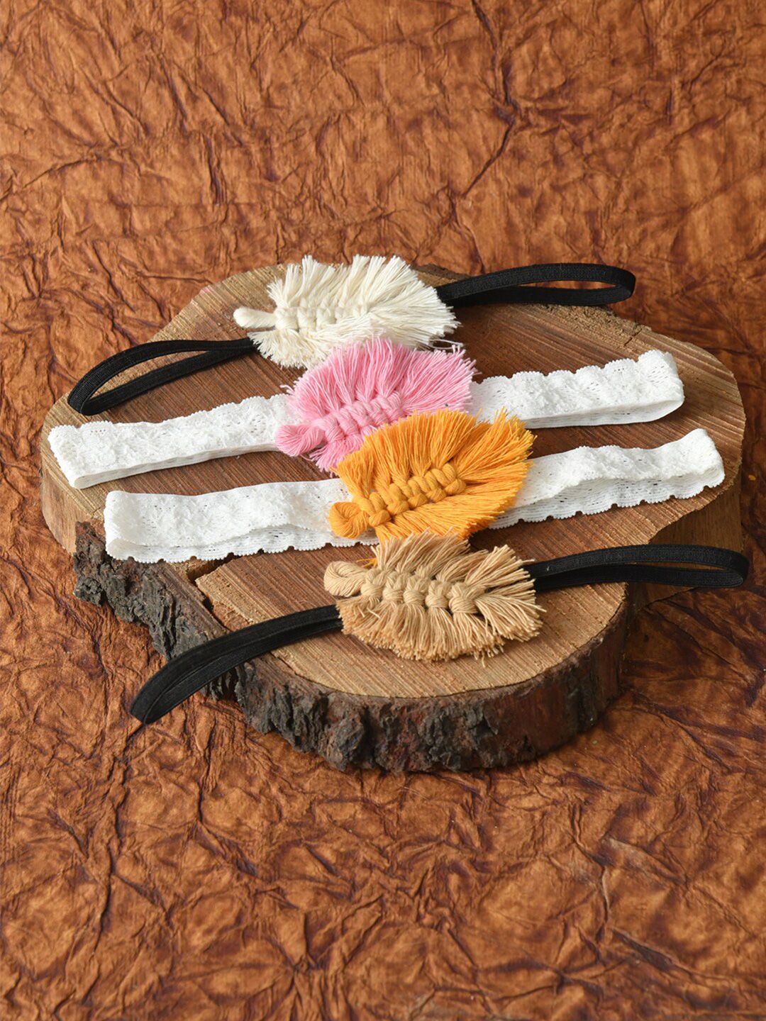 FUNKRAFTS Girls Multicoloured Set of 4 Hairband-picture-12