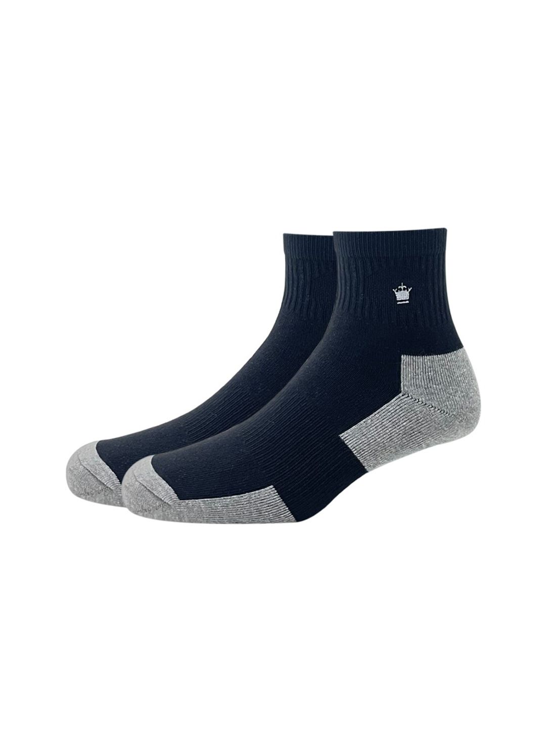 Louis Philippe Men Black Pack of 3 Solid Above Ankle Length Socks-picture-39