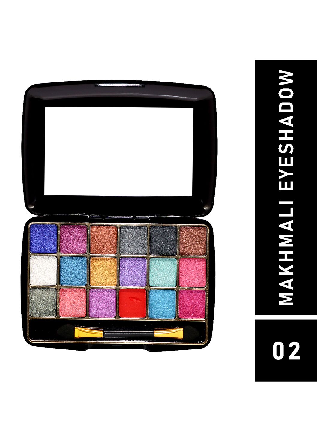 Half N Half 18 Colors Makhmali Eyeshadow - Palette 02-picture-24