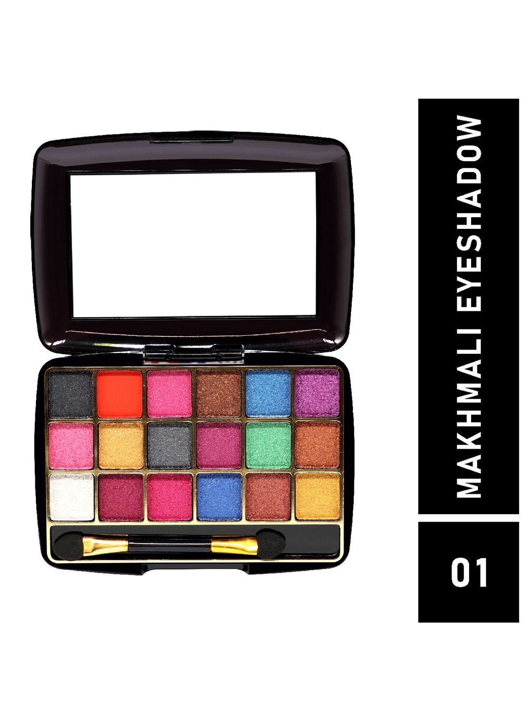 Half N Half 18 Colors Makhmali Eyeshadow - Palette 01-picture-23