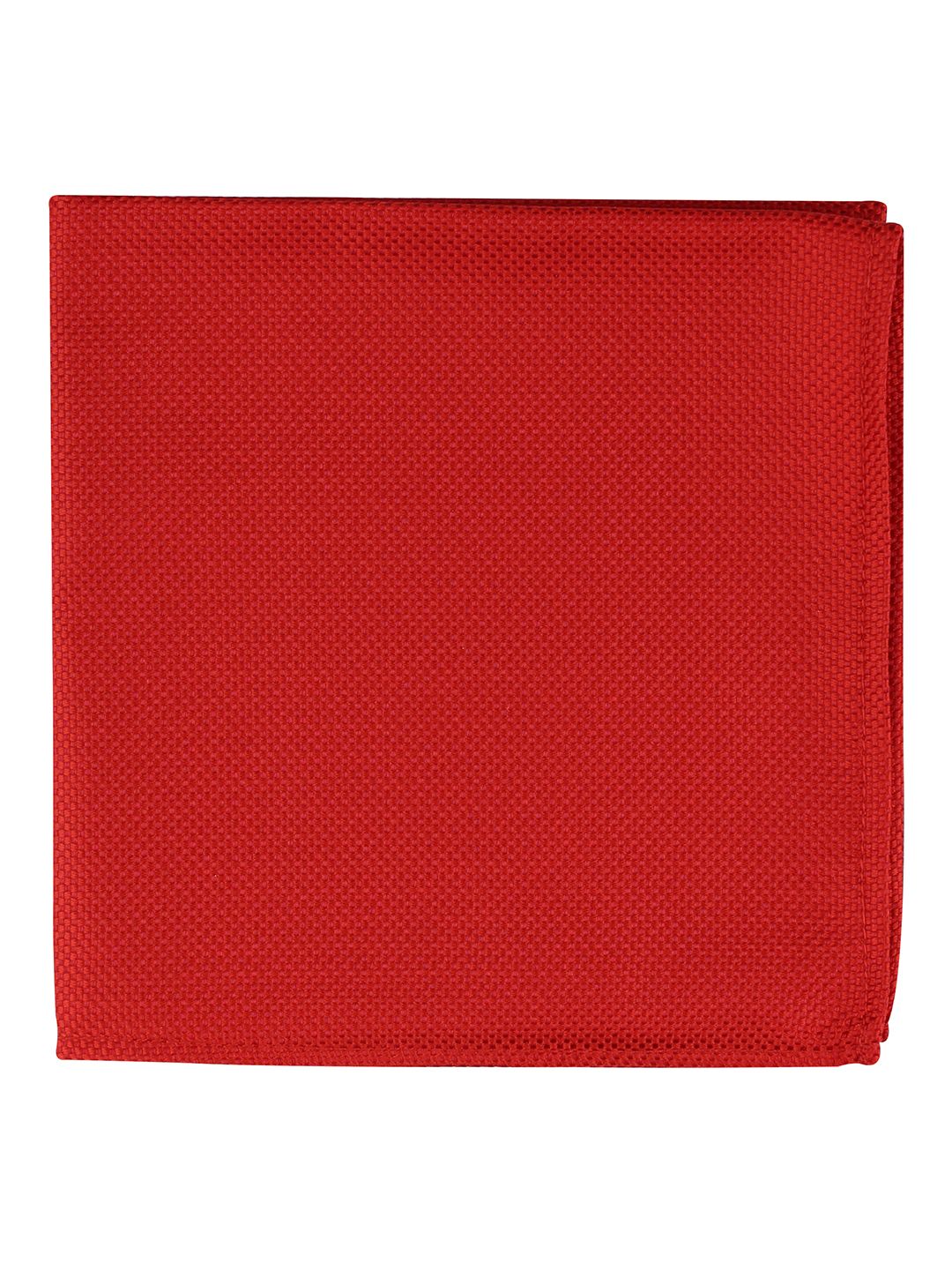 kavove KOVOVE Red Self Design Pocket Square-picture-58