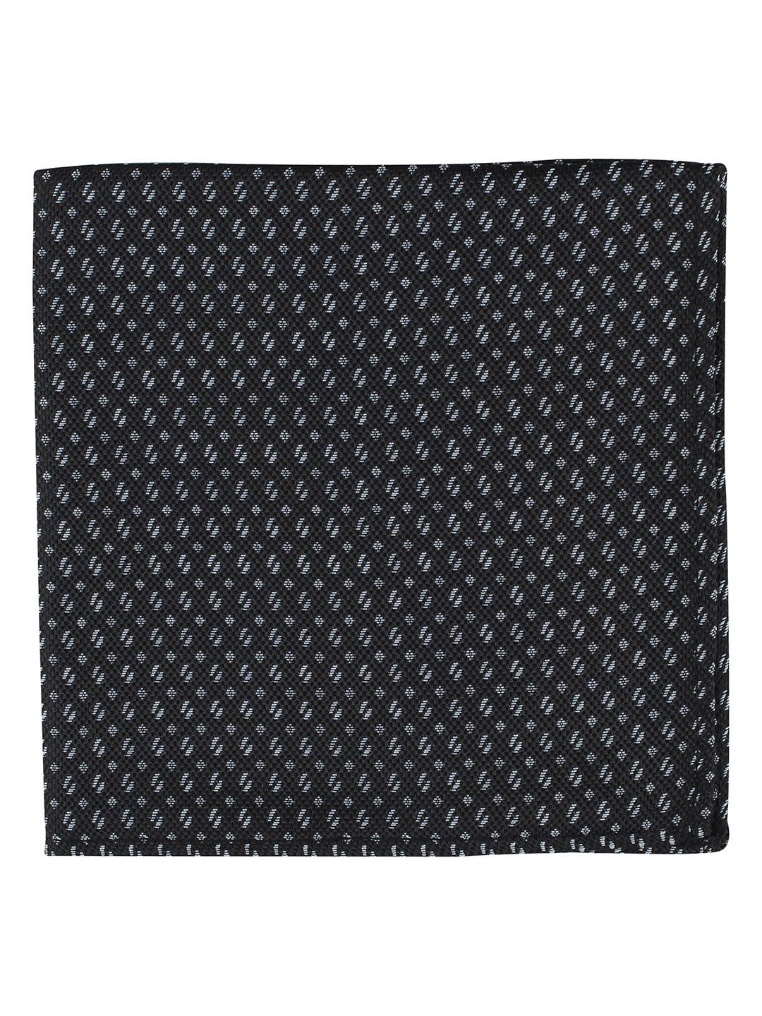 kavove KOVOVE Men Black The Artistry Abstract Printed Pocket Square-picture-29