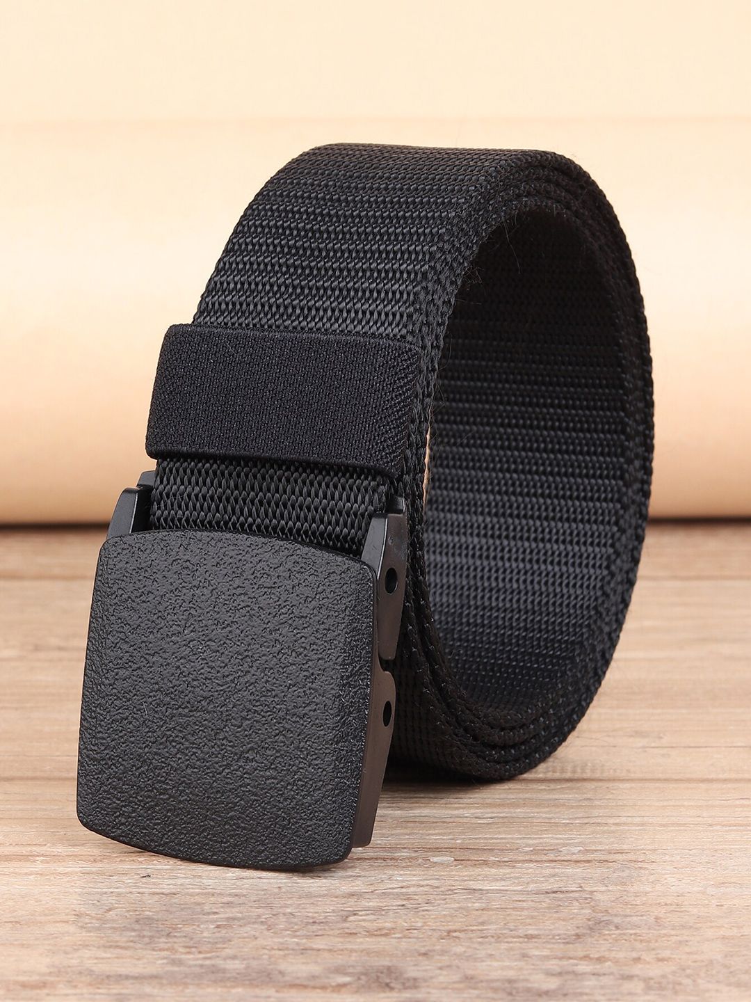 ZORO Men Black Canvas Belt-picture-36