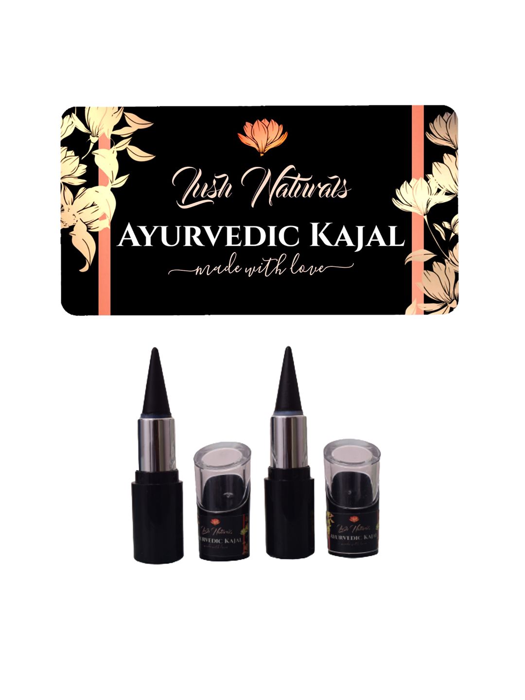 Lush Naturals Ayurvedic Kajal with Almond Oil-image-31