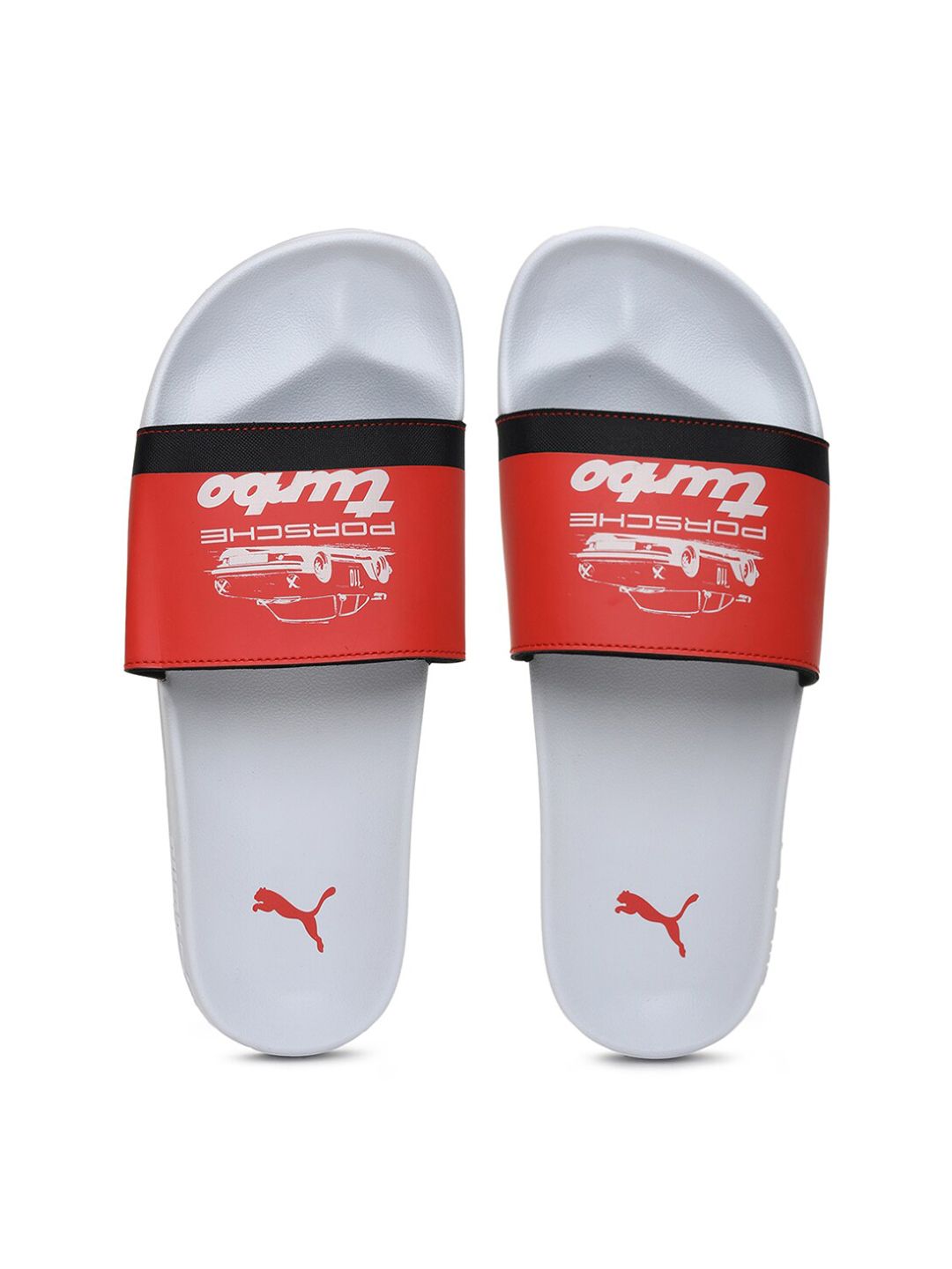 Puma Men Orange PL Leadcat 2.0 Sliders