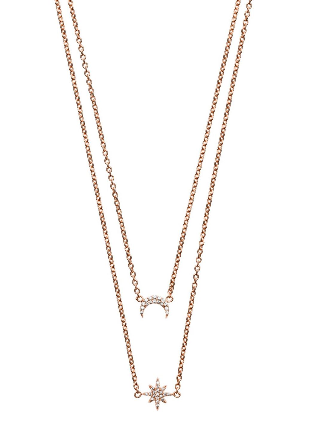 Buy Emporio Armani Emporio Armani Rose Gold & White Sterling