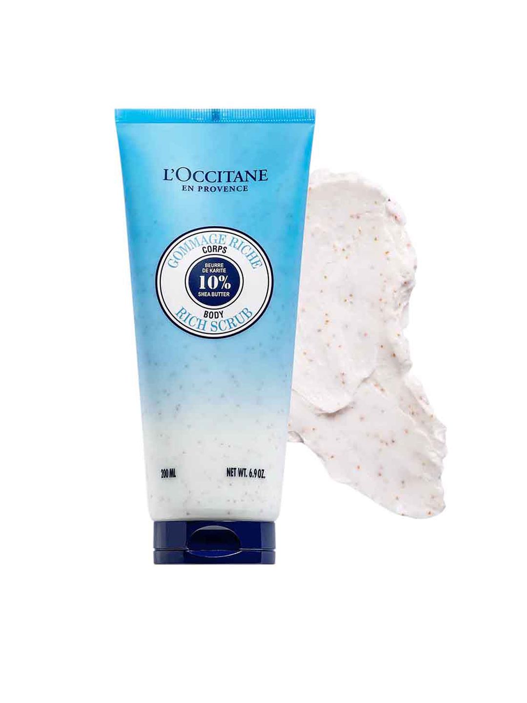 LOccitane en Provence Beurre De Karite 10% Shea Butter Rich Body Scrub 200 ml-image-31