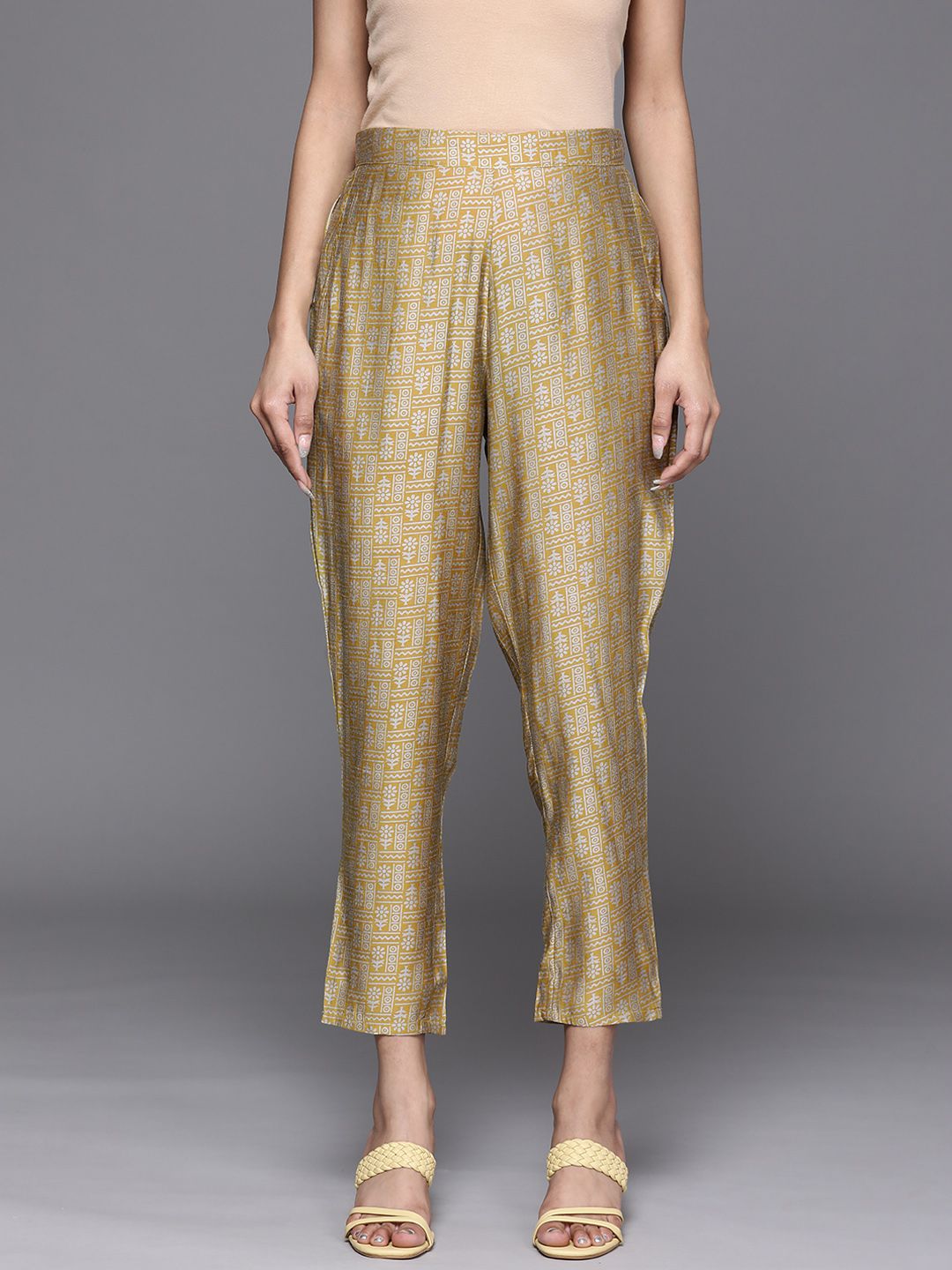 Buy Golden Dhoti Pants Online  W for Woman