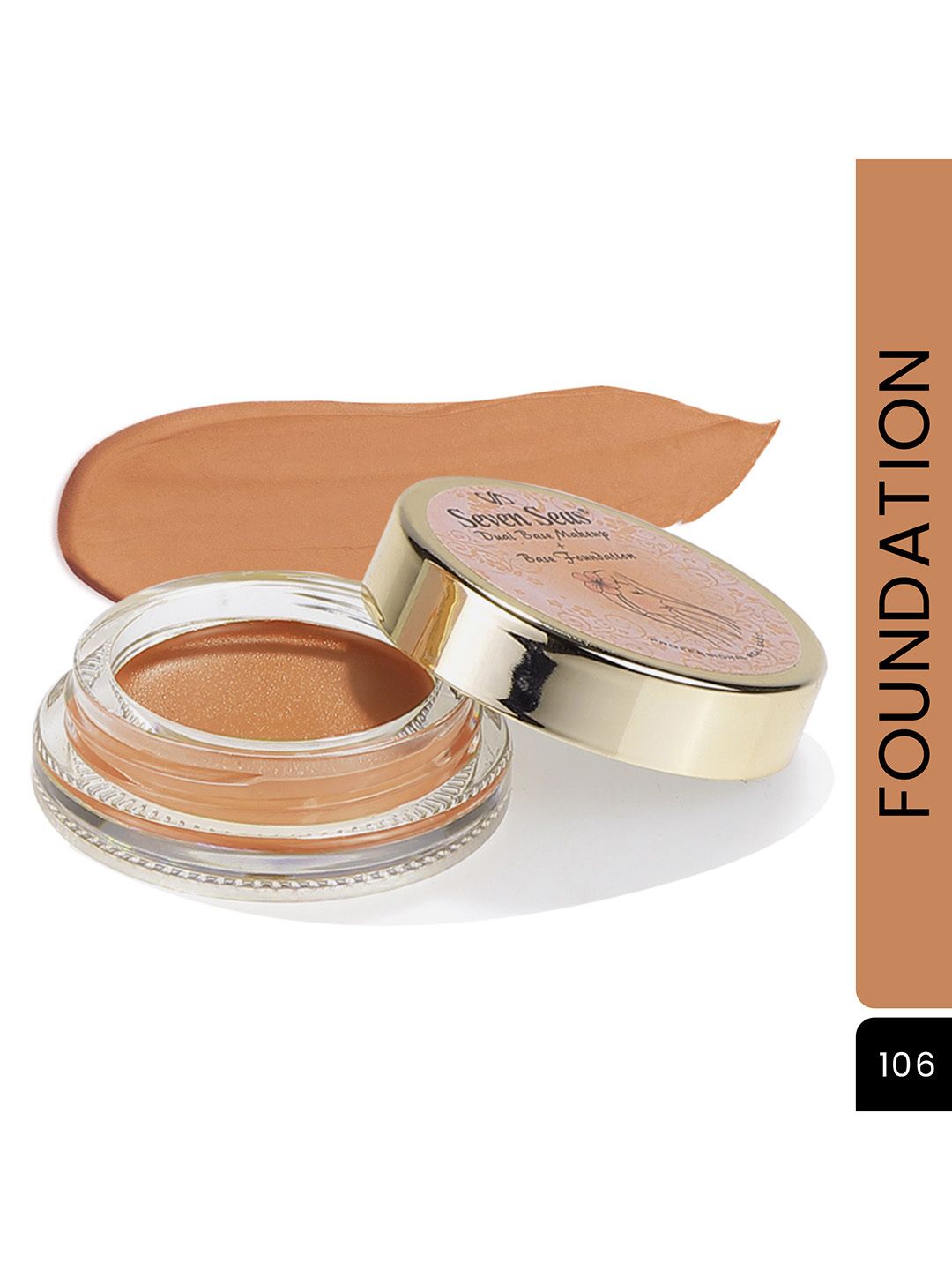 Seven Seas Set of 3 Natural Buff Oil Free Base Foundation-image-46