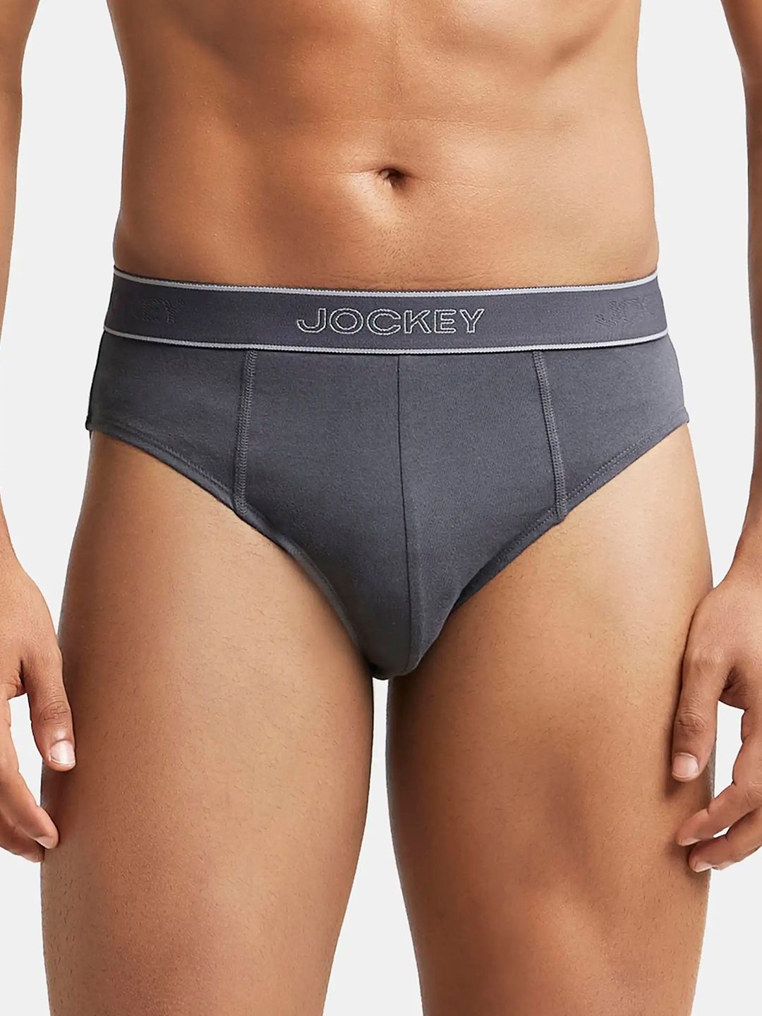 Jockey Men Super Combed Cotton Solid Brief with Stay Fresh Properties 1010-picture-13