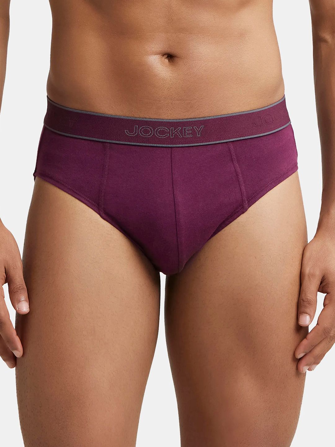 Jockey Men Super Combed Cotton Solid Brief with Stay Fresh Properties 1010-picture-35