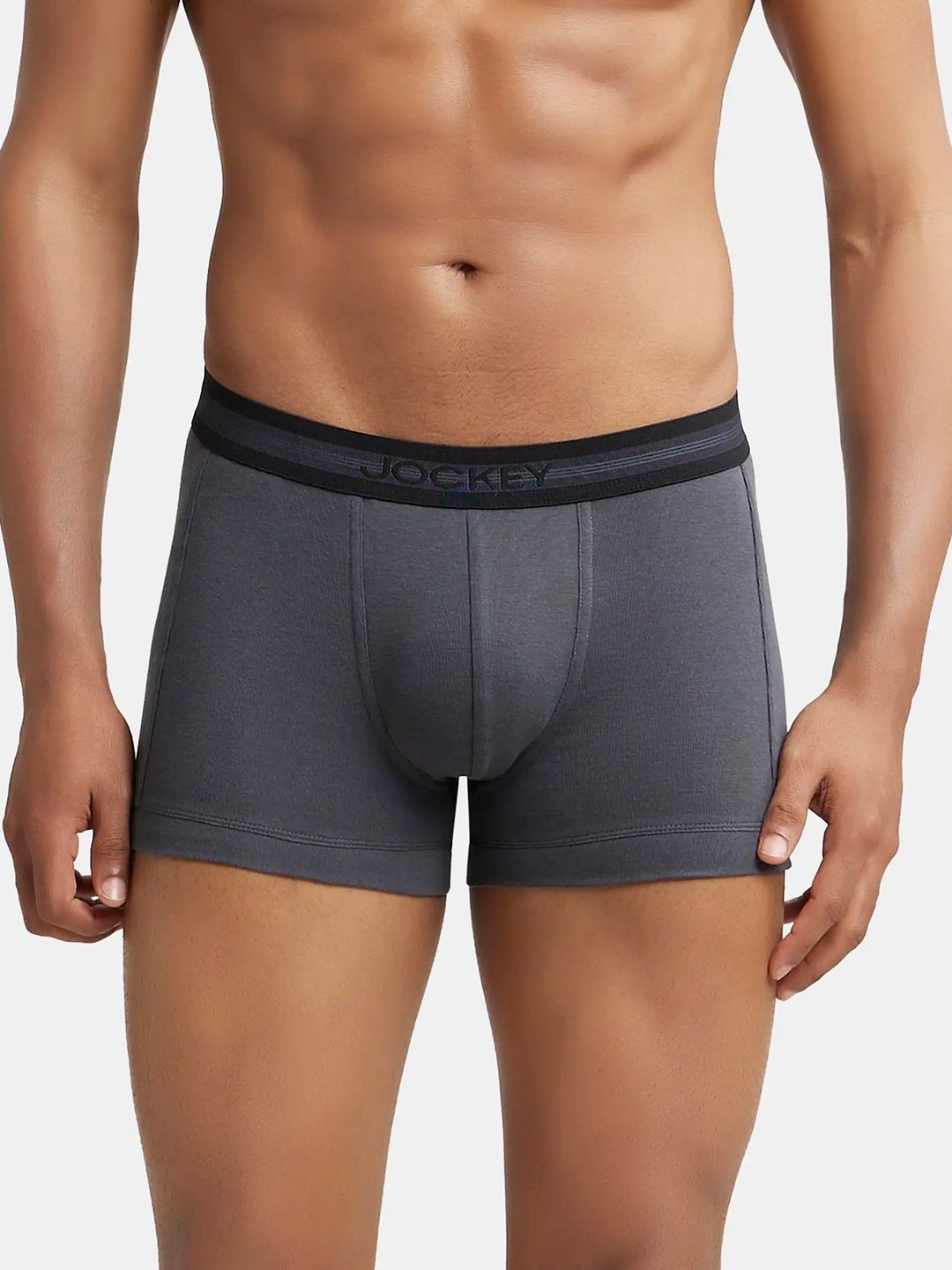 Jockey Men Super Combed Cotton Rib Solid Trunk with Stay Fresh Properties 1015-picture-24