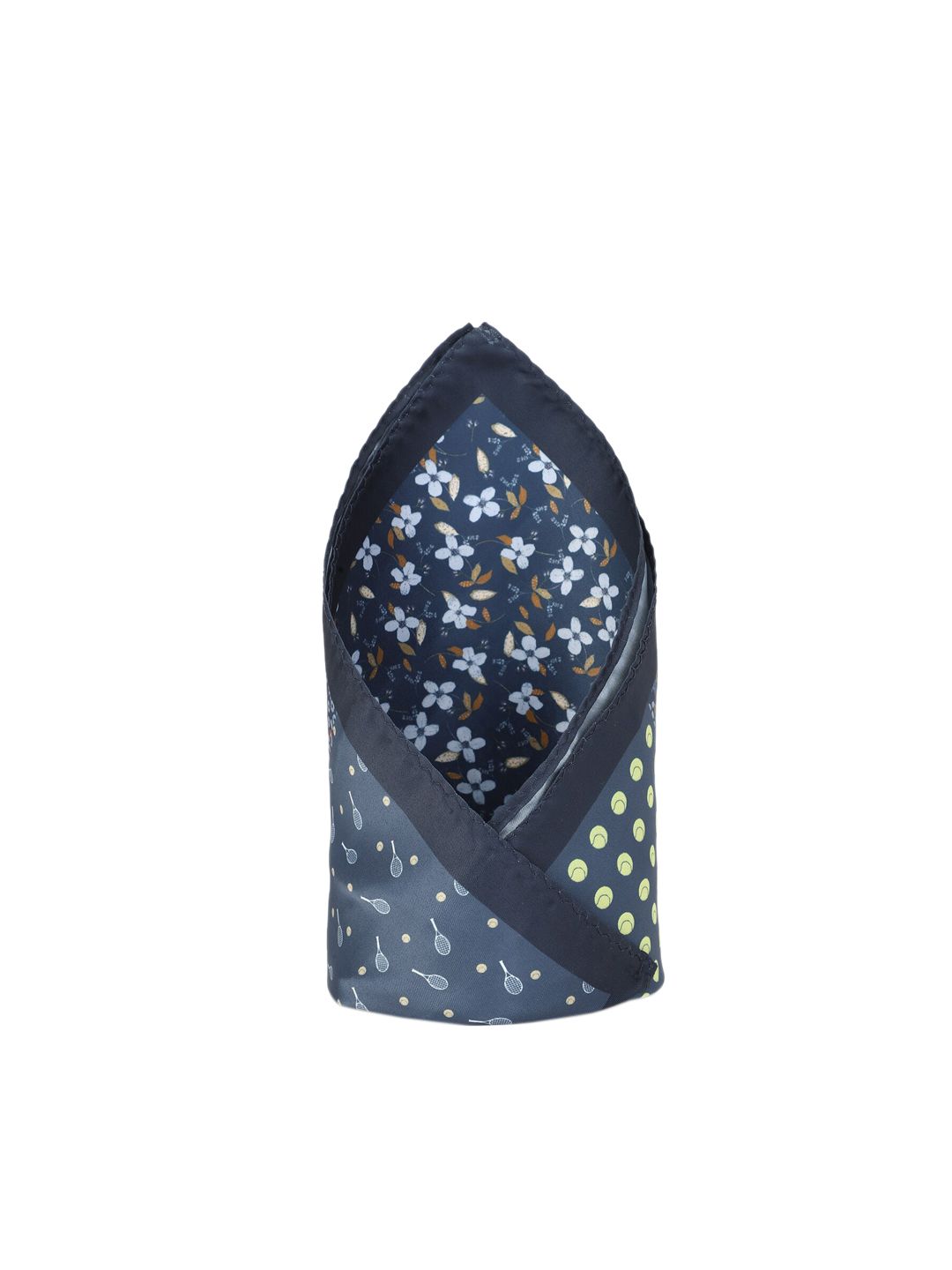 Louis Philippe Blue Pocket Square-picture-37
