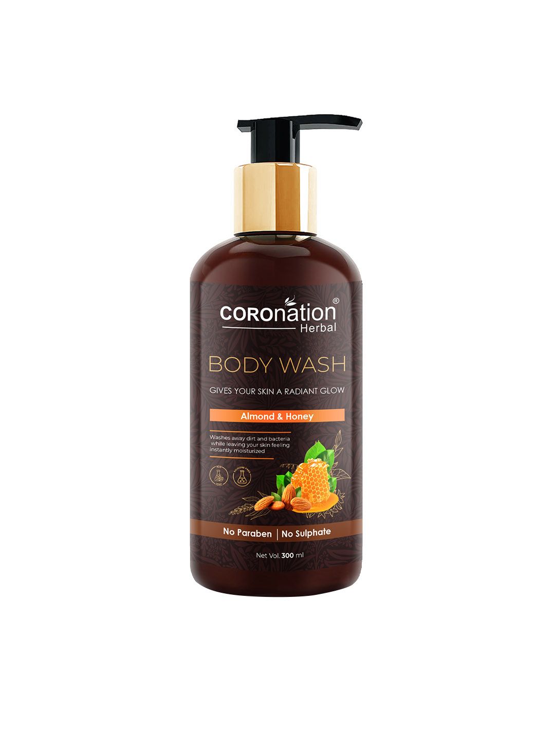 COROnation Herbal Almond & Honey Body Wash 300 ml-picture-58