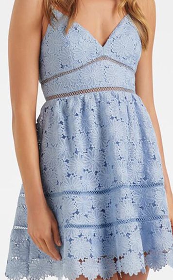 knee length dresses for ladies Forever New Navy Dress – Circular Clothing Co main image 0