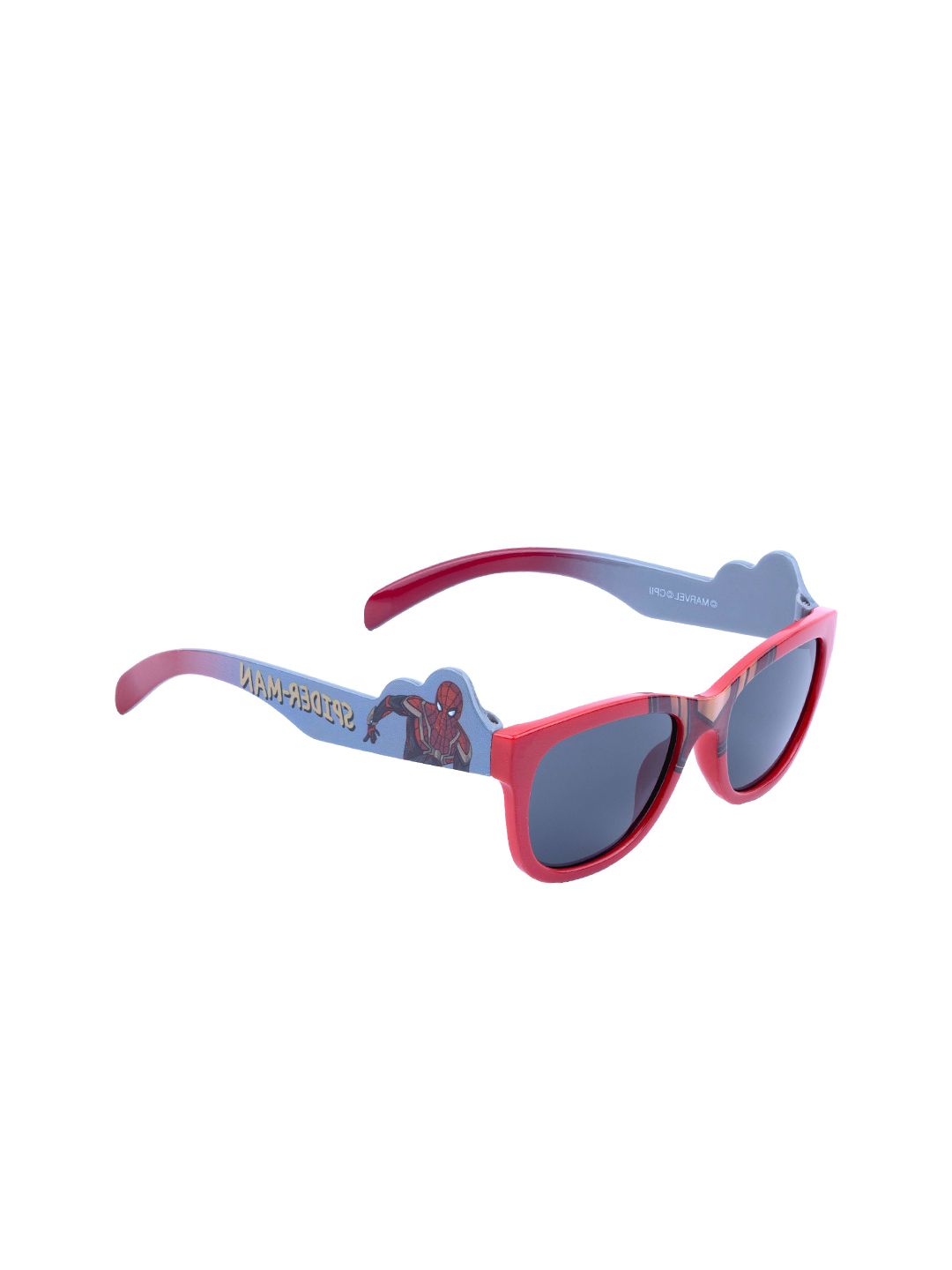 Marvel Boys Grey Lens & Red Rectangle Sunglasses with Polarized & UV Protected Lens-picture-50
