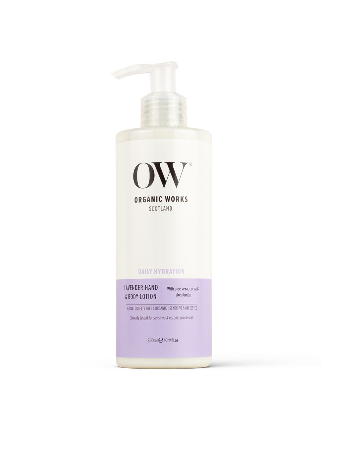 ORGANIC WORKS Lavender Hand & Body Lotion with Aloe Vera & Shea Butter - 300 ml-image-15