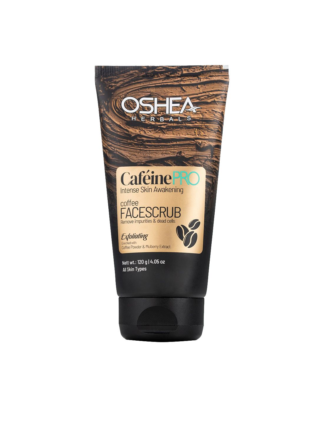 Oshea Herbals Cafeine Pro Coffee Face Wash with Coffee Powder & Mulberry Extract 120 g-picture-12