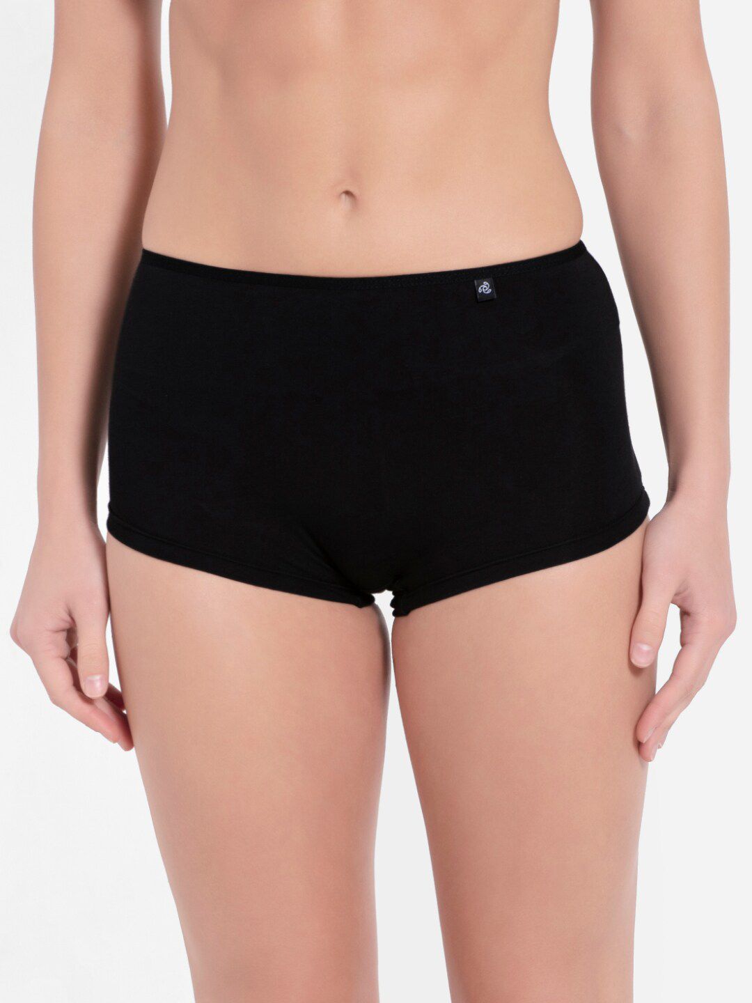 Jockey Women Black Solid Basic Boy Shorts SS04-0105-BLACK-picture-27