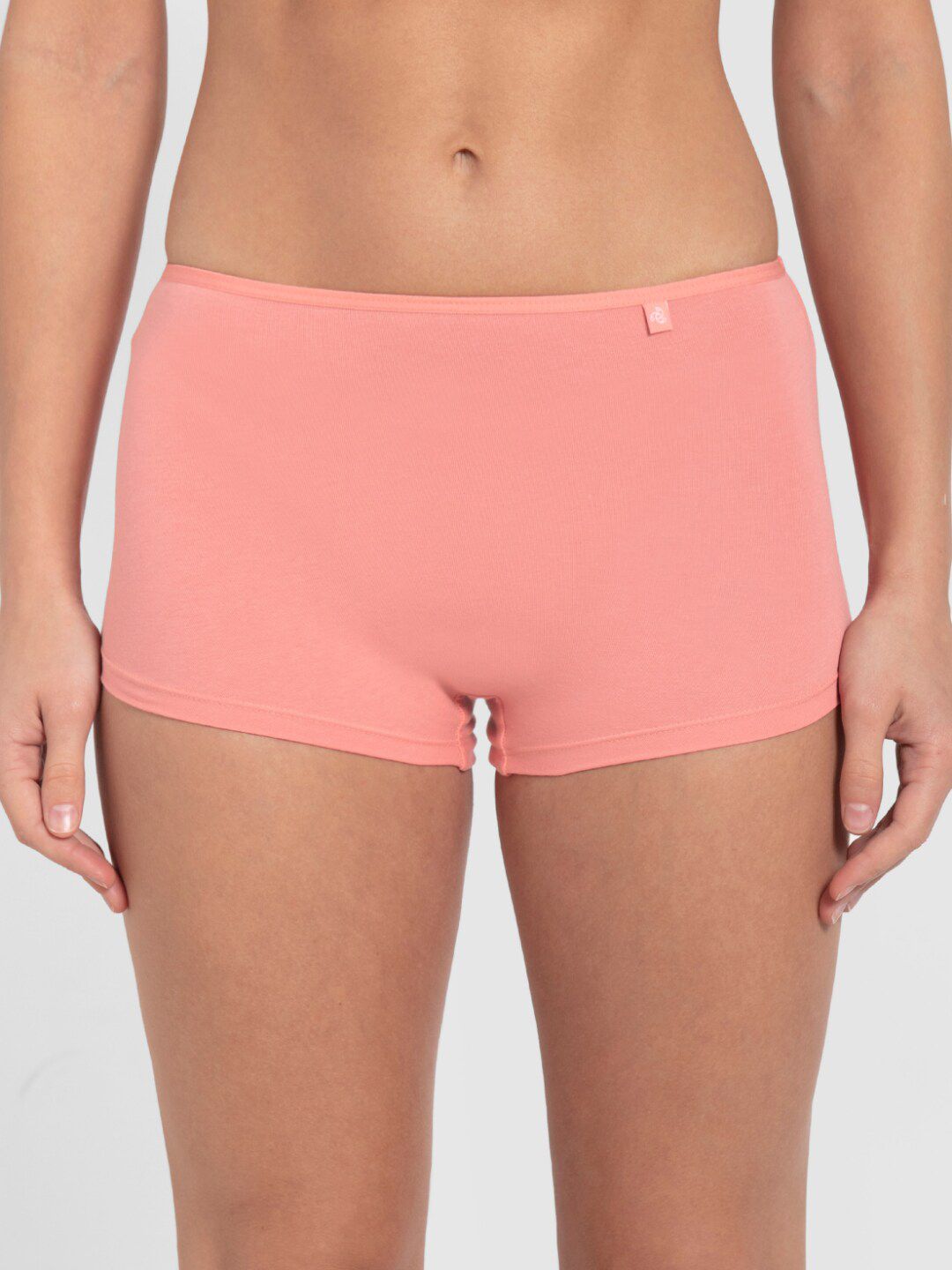 Jockey Women Peach Solid Basic Briefs-picture-50