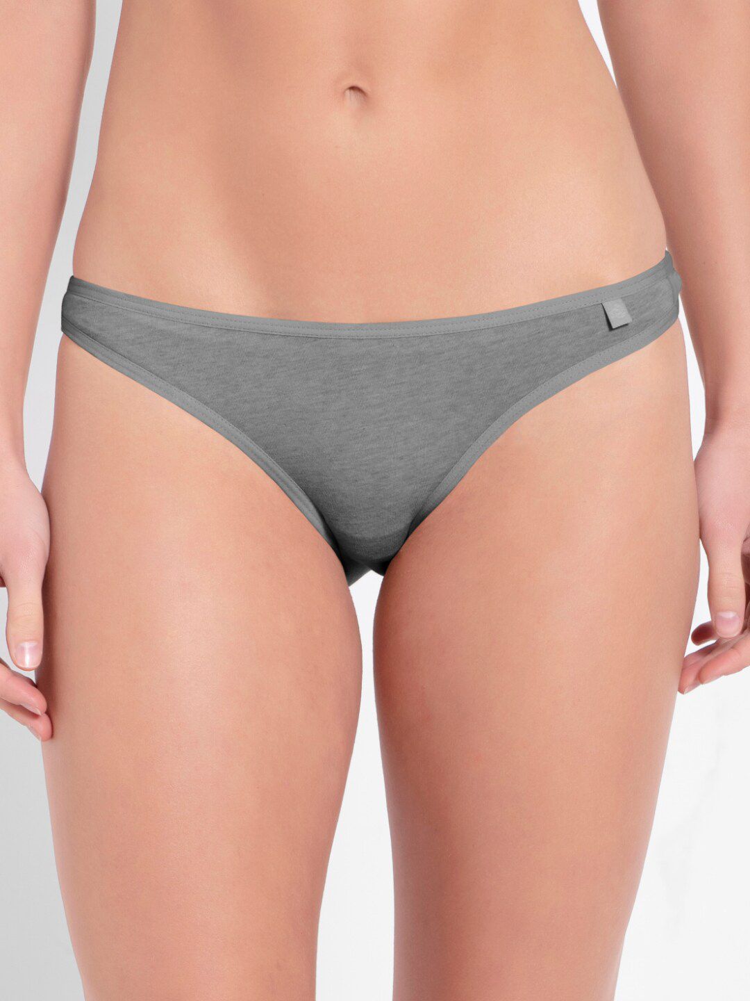 Jockey Women Grey Solid Low Rise Bikni-picture-44