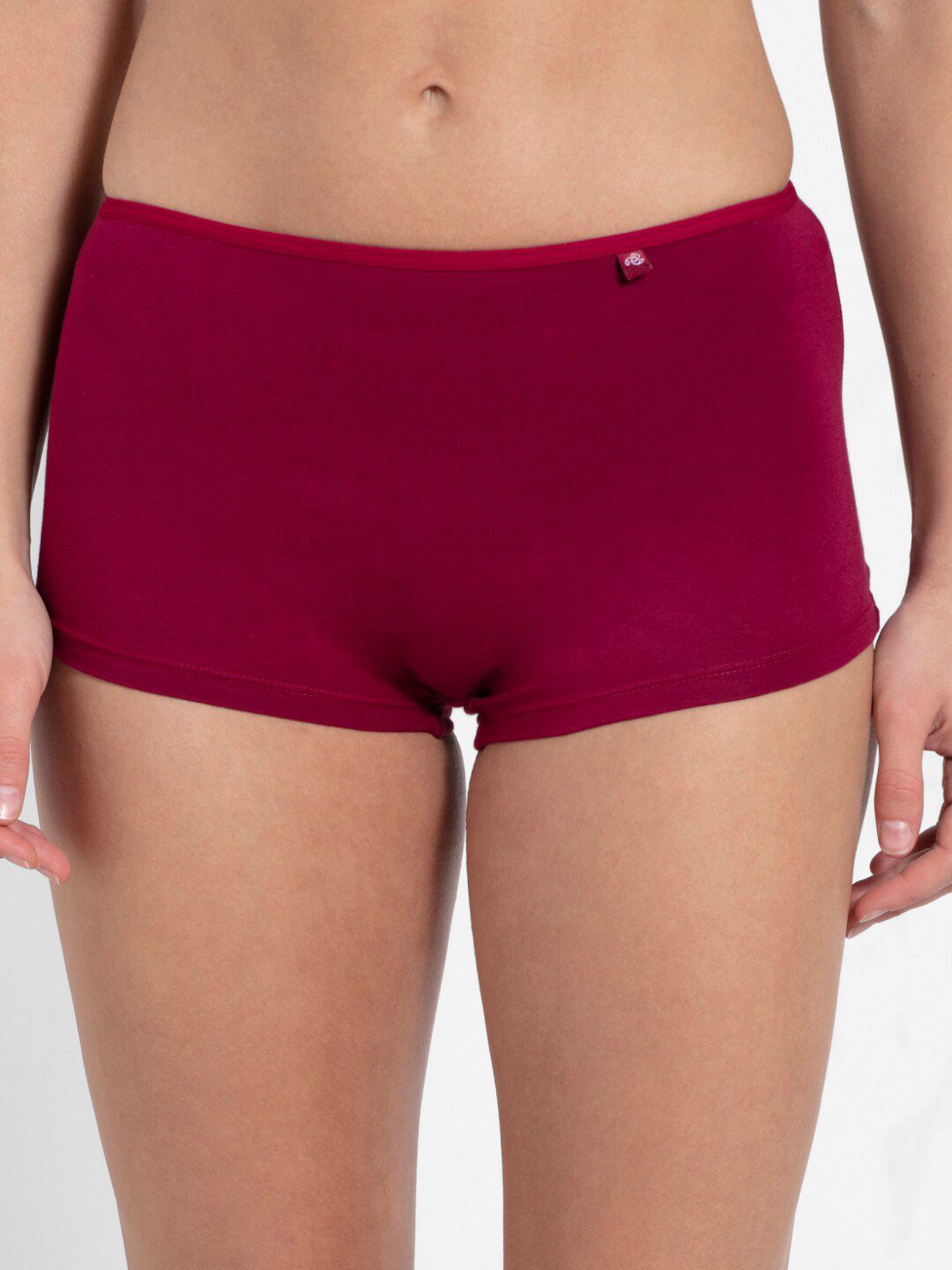 Jockey Women Red Solid Boy Shorts SS04-0105-BTRED-picture-56