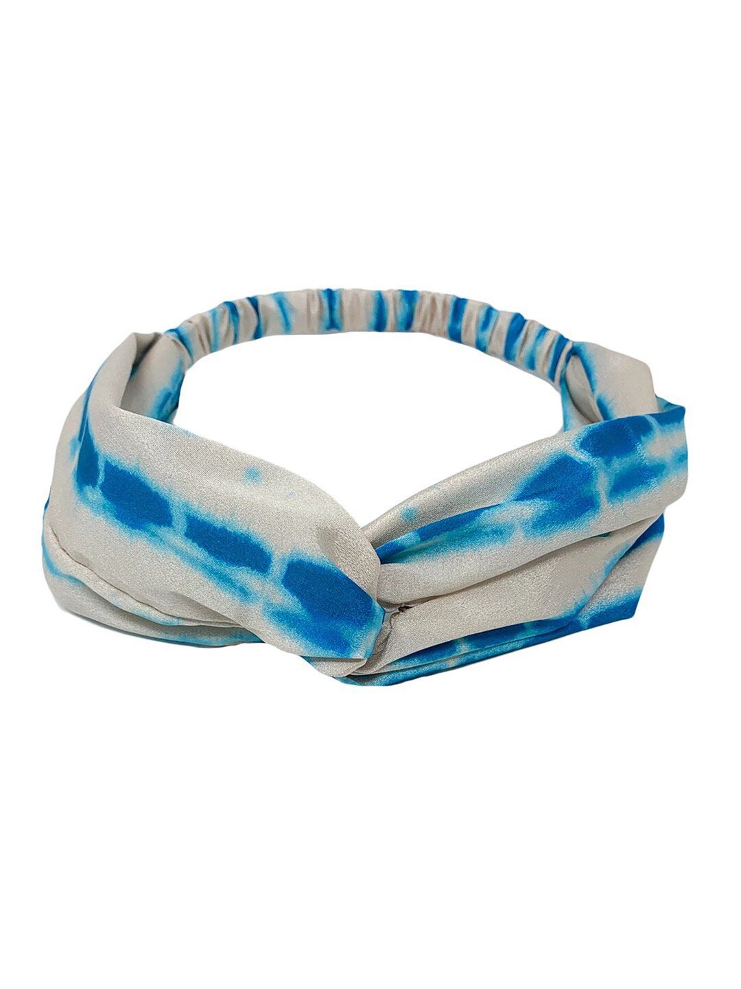 Mint & Oak Women White & Blue Hairband-picture-31