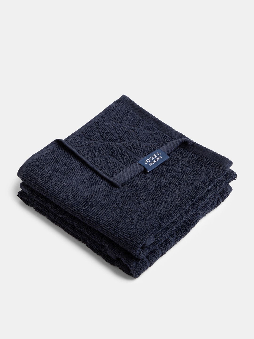 Jockey Pack of 2 Cotton Terry 500 GSM Ultrasoft and  Durable Patterned Hand Towel-image-15