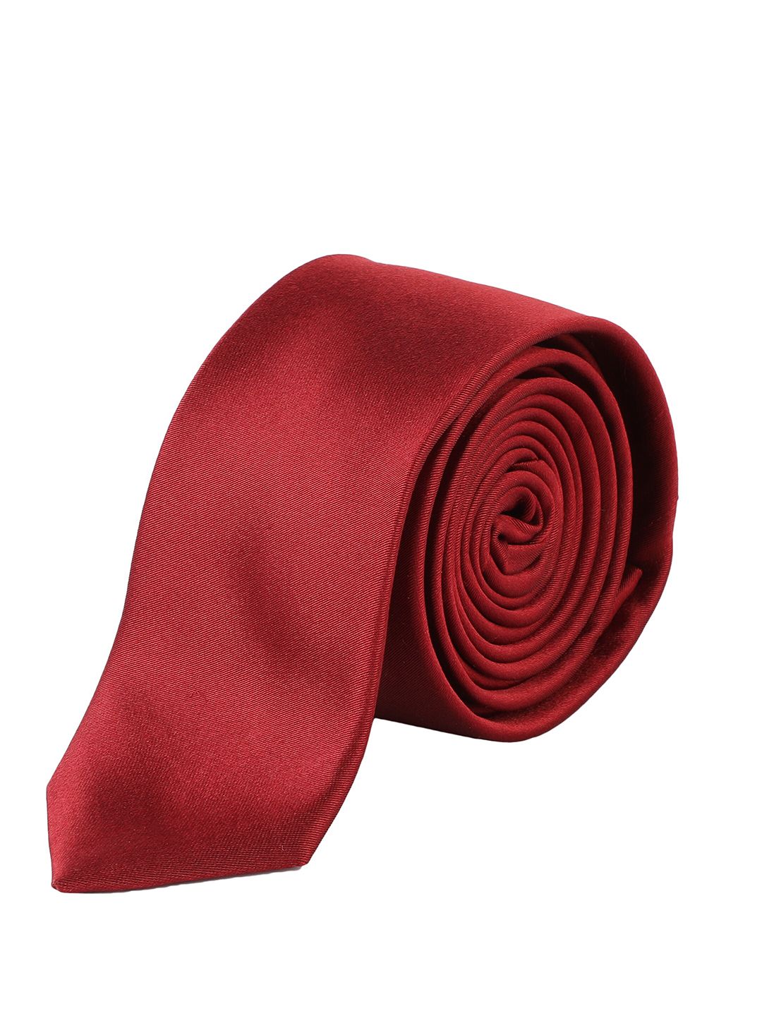 Alvaro Castagnino Men Maroon Silk Broad Tie-picture-38