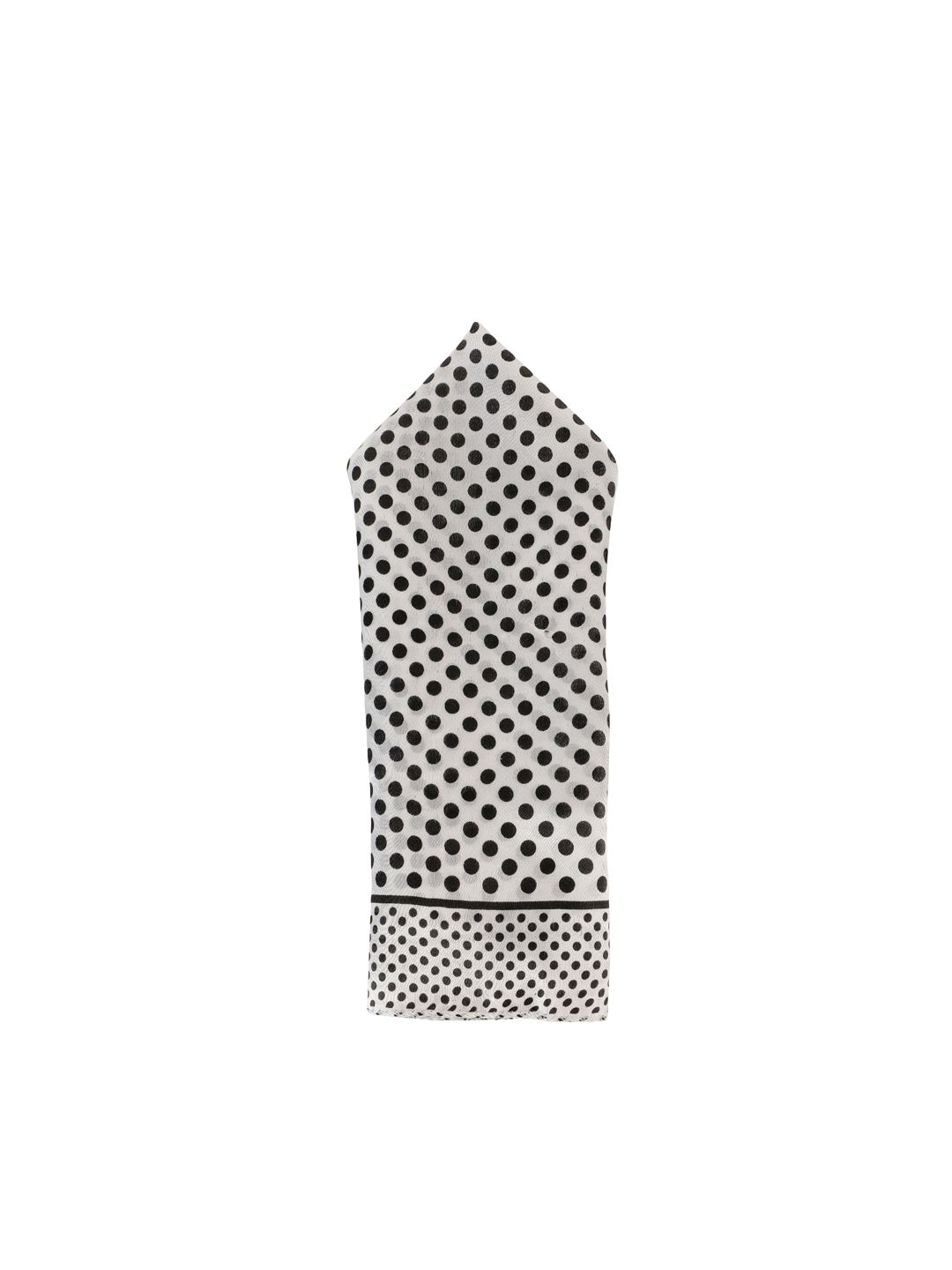 Alvaro Castagnino Men White & Black Digital Printed Pocket Square-picture-27