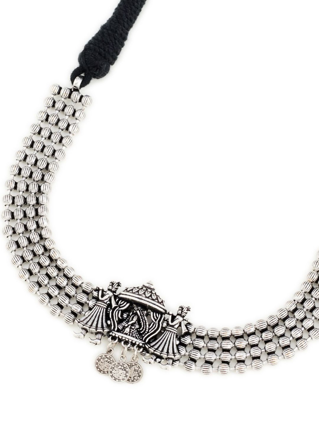 ATIBELLE Oxidized German Silver-Plated Jewelry Set
