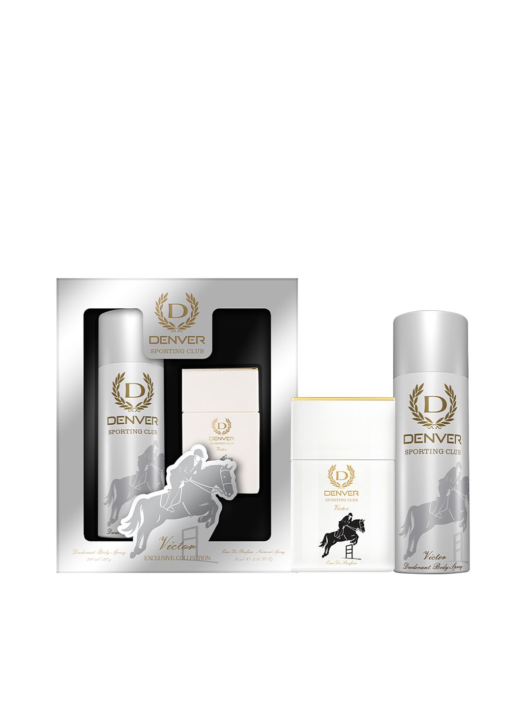 Denver Men Sporting Club Victor Deodorant Body Spray 200ml & Eau De Parfum 70ml-picture-30
