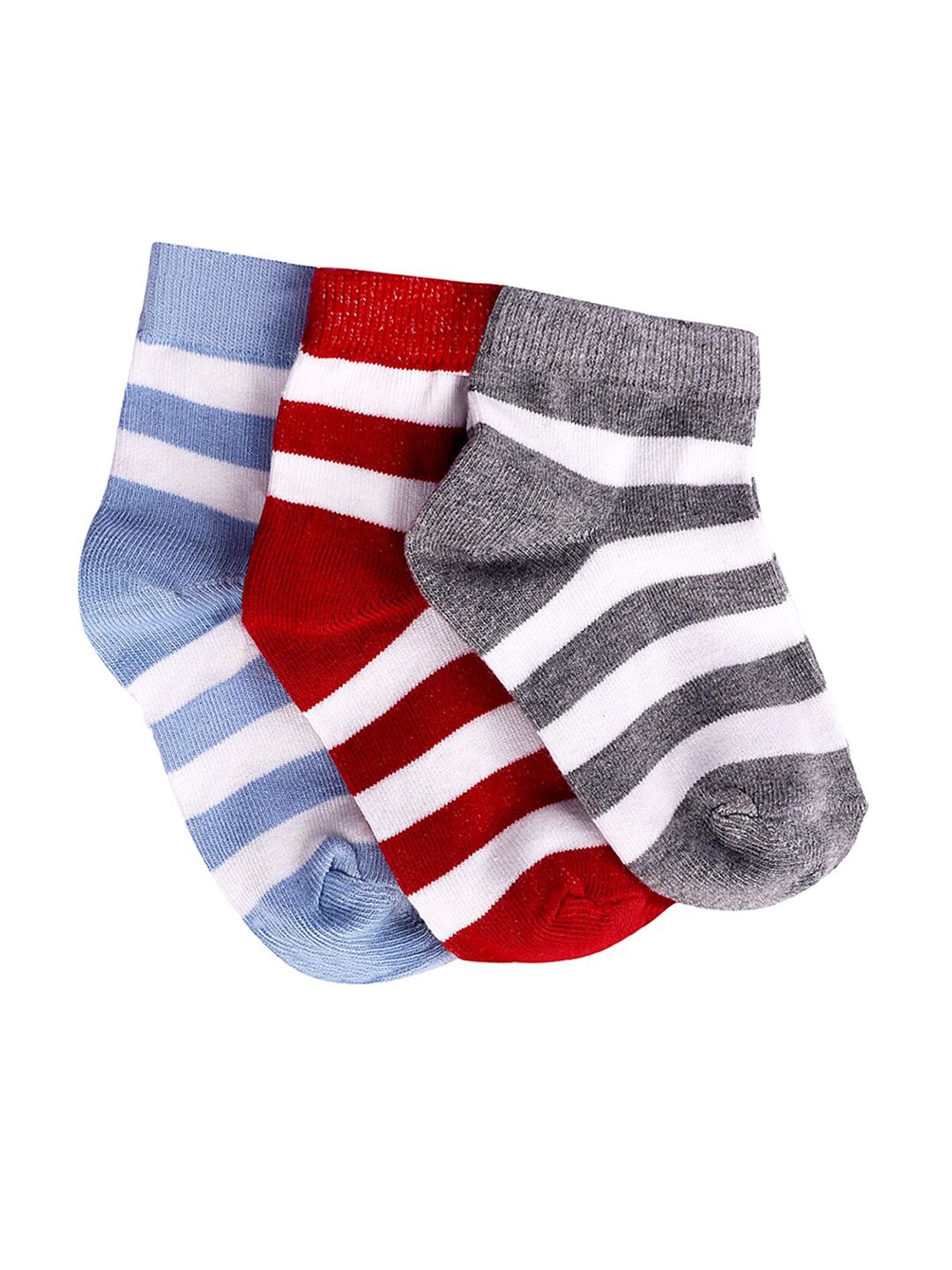 FOOTPRINTS Boys Set of 3 Multocolour Organic Cotton & Bamboo Socks-picture-46