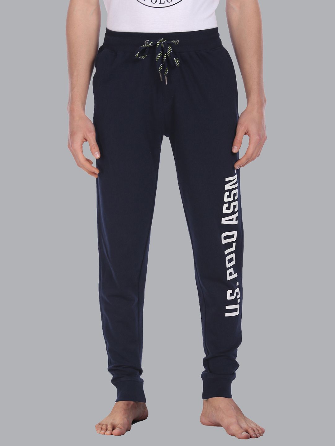 U.S. Polo Assn. Men Printed Comfort Fit Lounge Joggers-picture-40