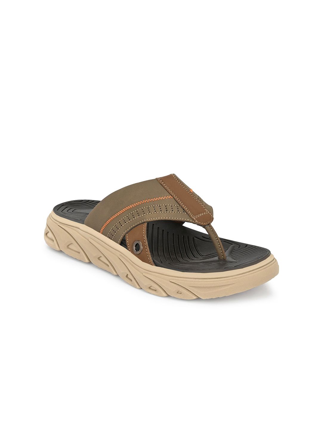 SOFTIO Men Olive Green Room Slippers-picture-32