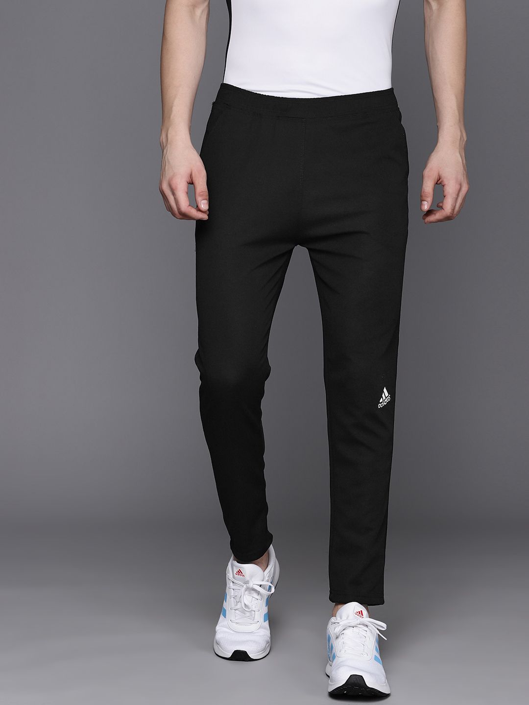 ADIDAS Men Solid Aeroready Training Track Pants-picture-27