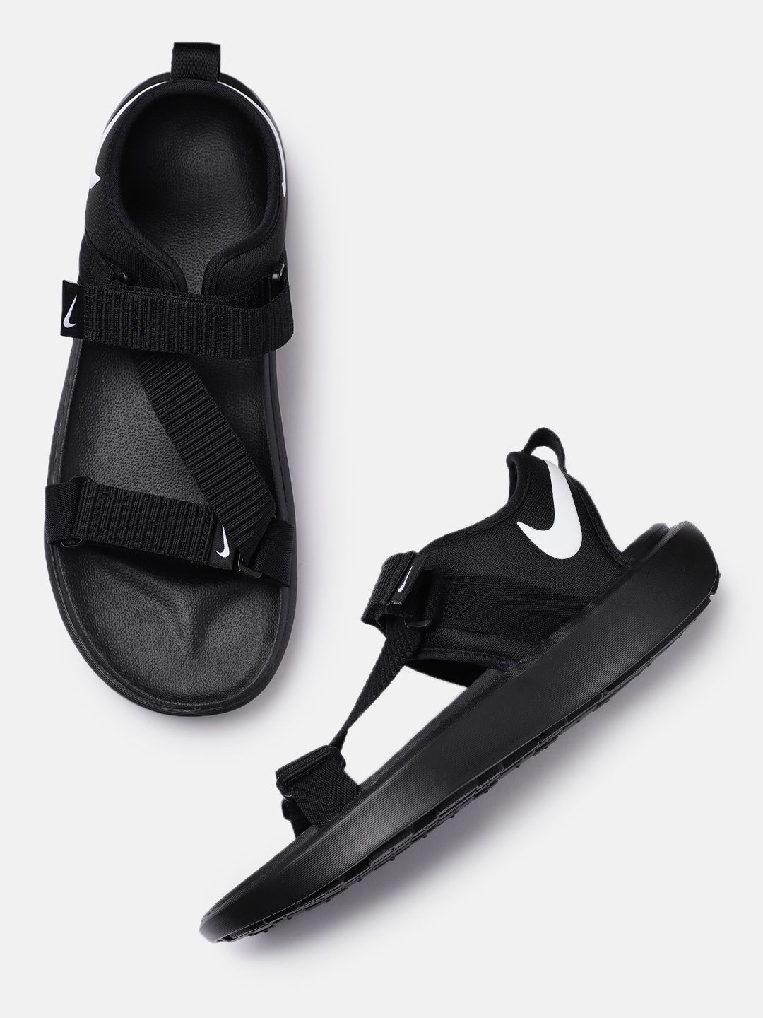 Buy Nike Nike Men Black VISTA Sports Sandals at Redfynd