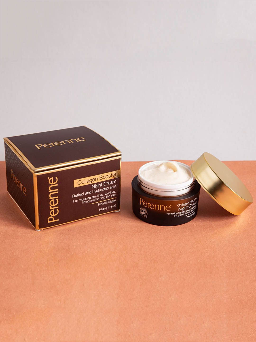 Perenne Collagen Booster Night Cream with Retinol & Hyaluronic Acid - 50 g-image-15