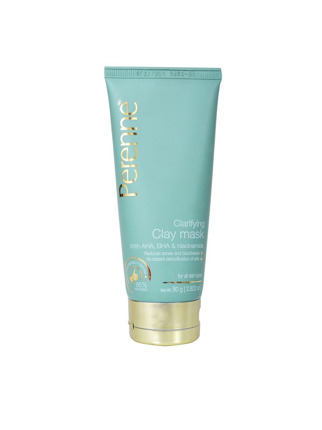 Perenne Clarifying Clay Mask with AHA & Niacinamide - 80 g-image-23