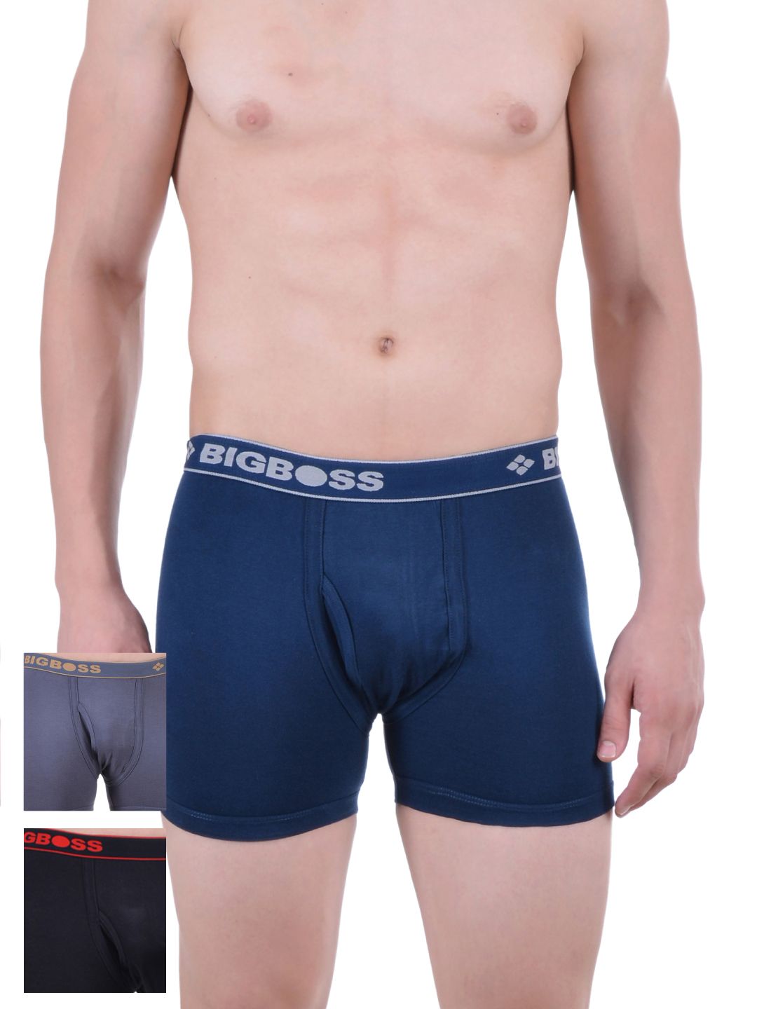 Buy Dollar Bigboss Dollar Bigboss Men Pack of 3 Trunks MDTR-08 at Redfynd