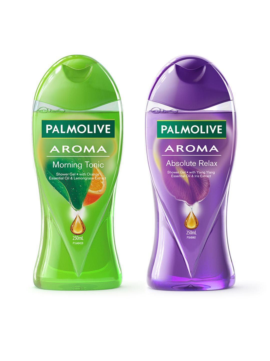 Palmolive Set of 2 Aroma Shower Gels - Absolute Relax & Morning Tonic - 250 ml each-image-2