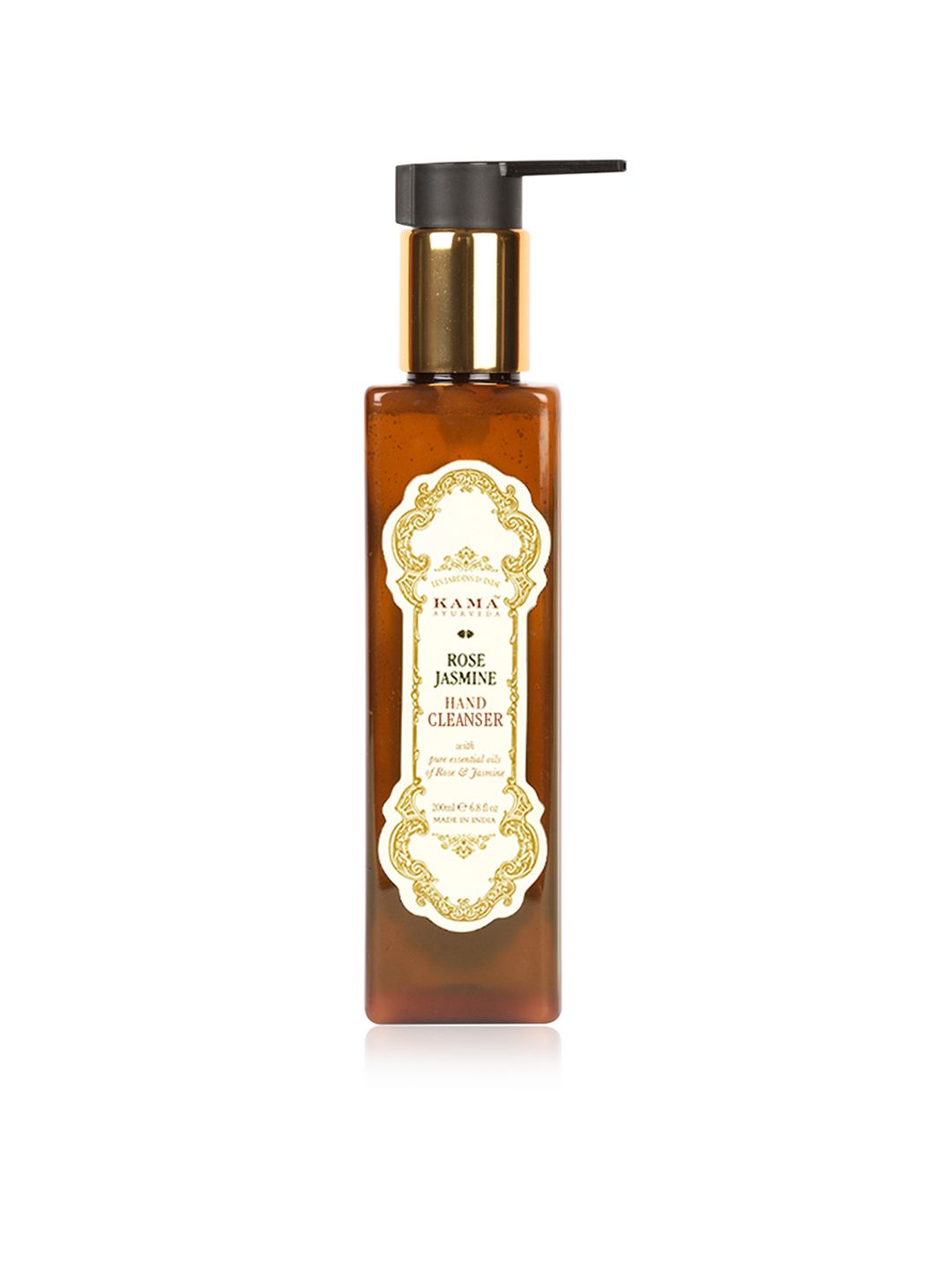 KAMA AYURVEDA Sustainable Unisex Rose Jasmine Hand Cleanser 200 ml-picture-42