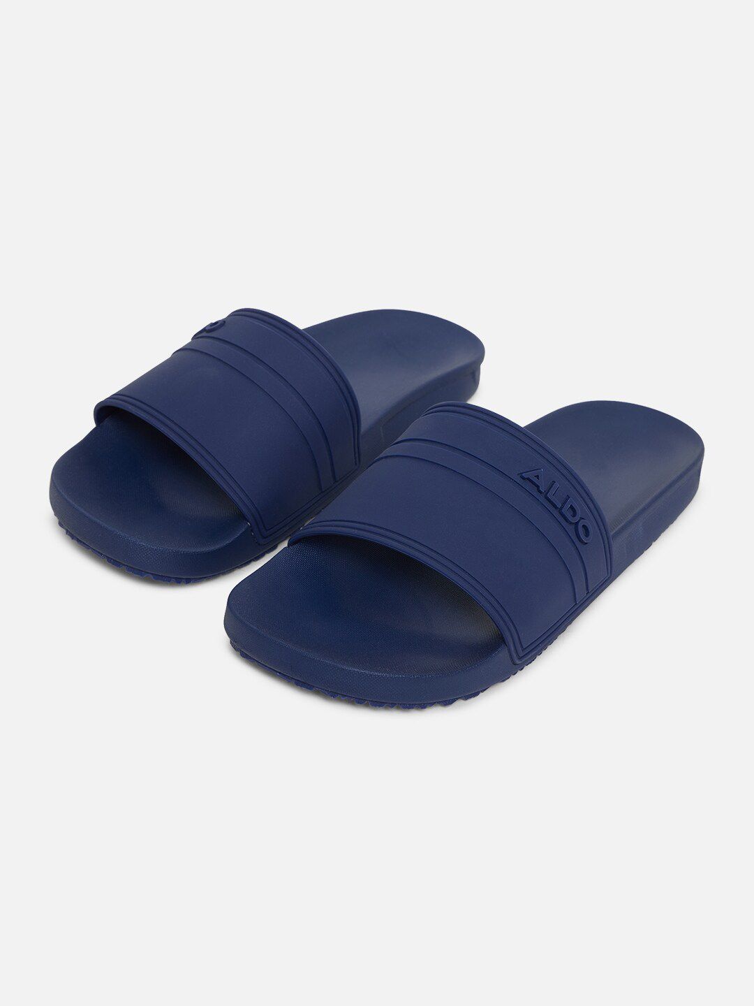 ALDO Men Navy Blue Sliders - Price History