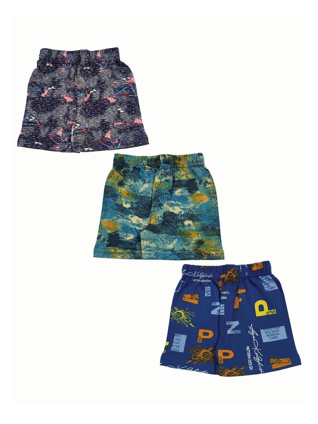 Zoom Minimondo Unisex Kids Assorted Printed Cotton Running Shorts-image-18