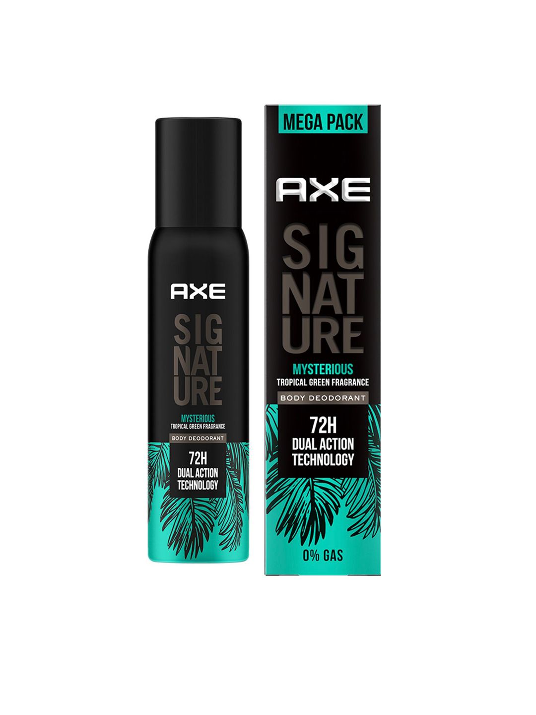 AXE Men Signature Mysterious Body Deodorant - Long Lasting, No Gas - 200ml