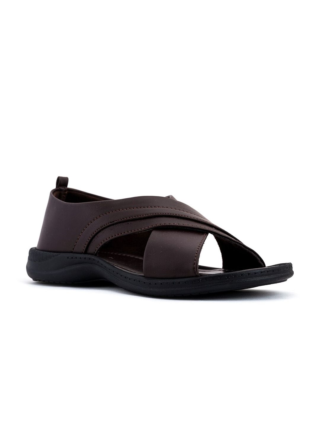 Khadims Men Brown Comfort Sandals-picture-38