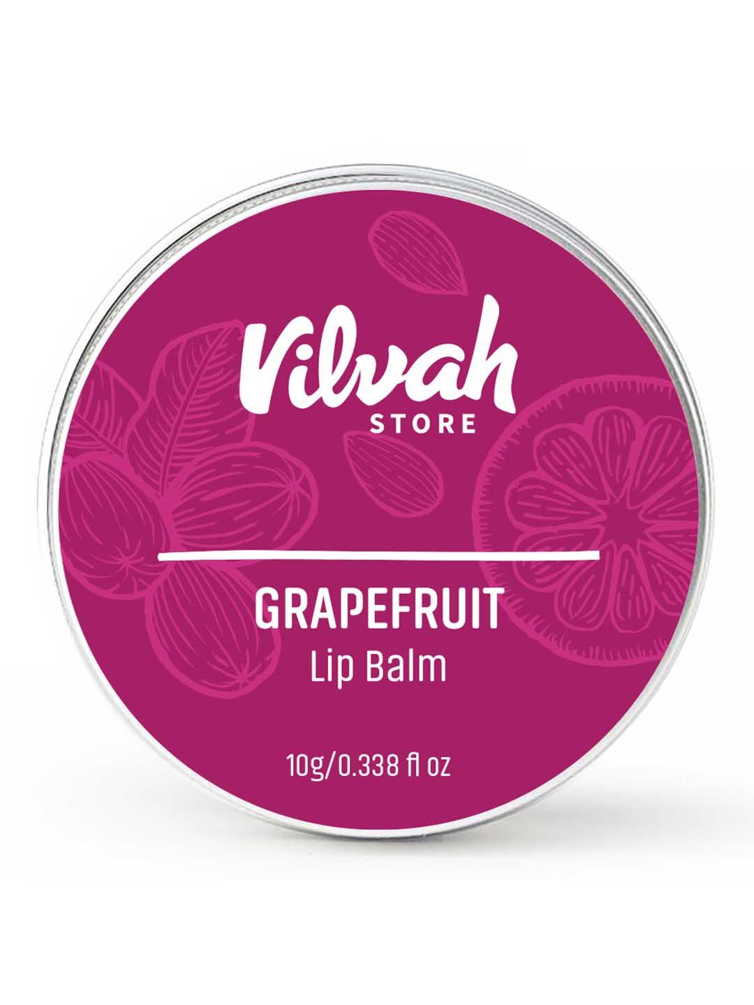 Vilvah Store Grapefruit Lip Balm - 10 g-image-11
